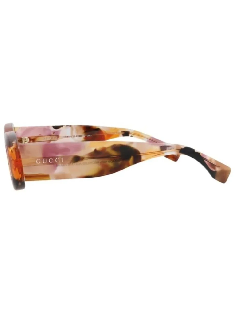 New Gucci Womens Round/Oval Havana Havana Brown Fashion Designer Sunglasses